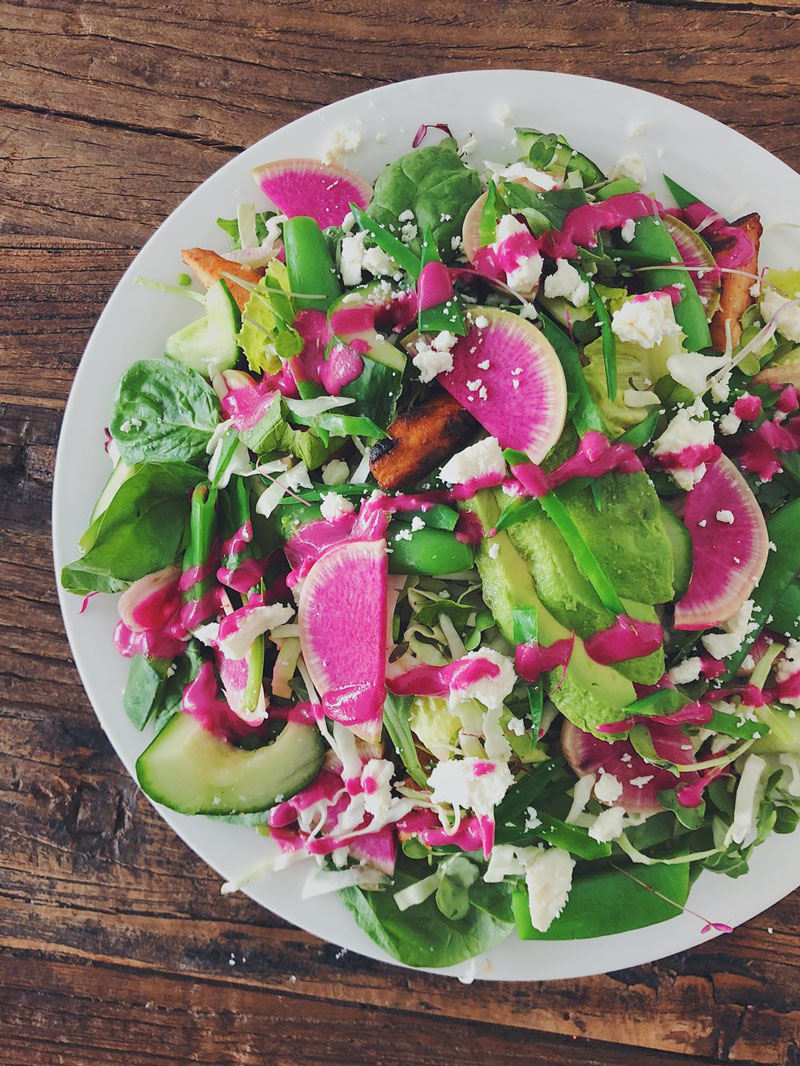 Cucumber and Radish Salad