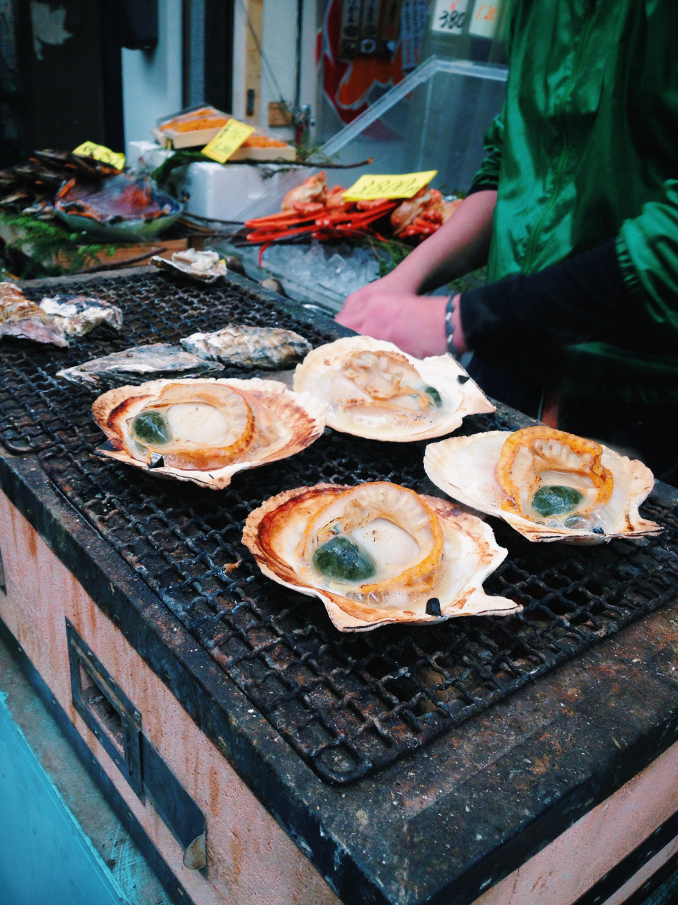 Osaka seafood market