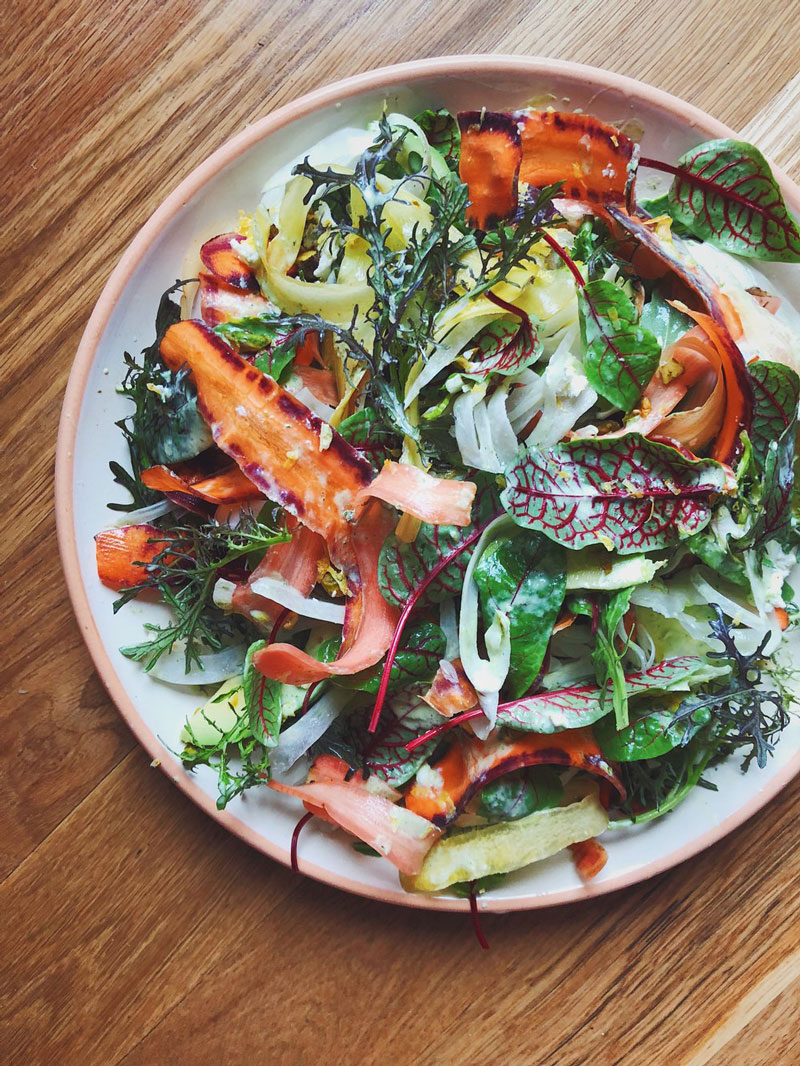 Shaved Carrot Salad