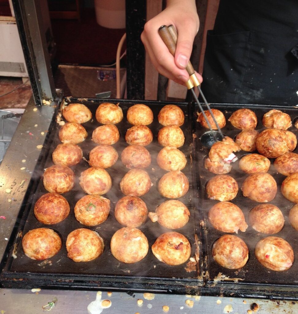 Takoyaki Japanese street food